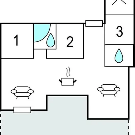 Dejligt Hus Med 3 Soveværelser I